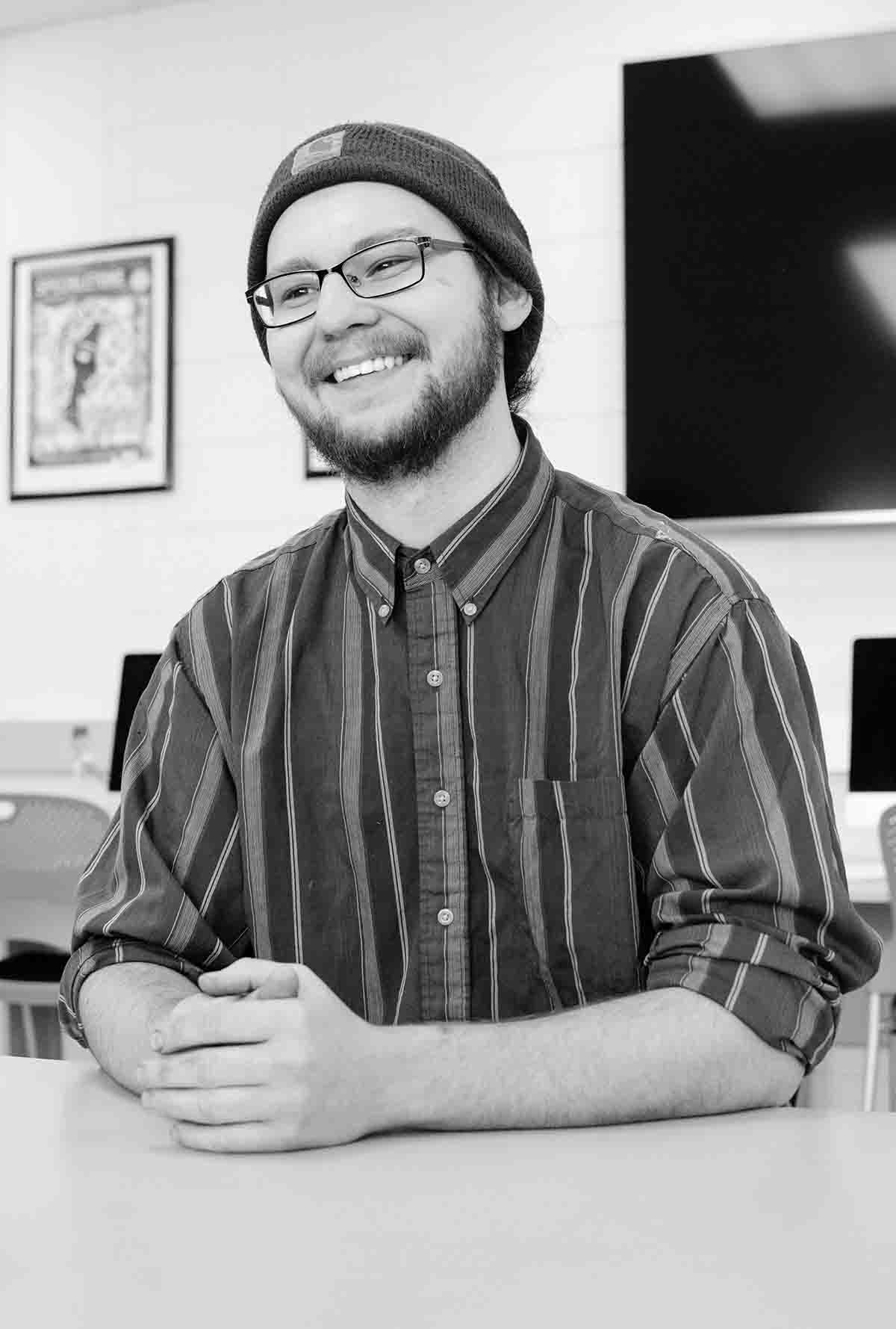 Q&A with BFA Graphic Design student Wyatt West Art & Art History